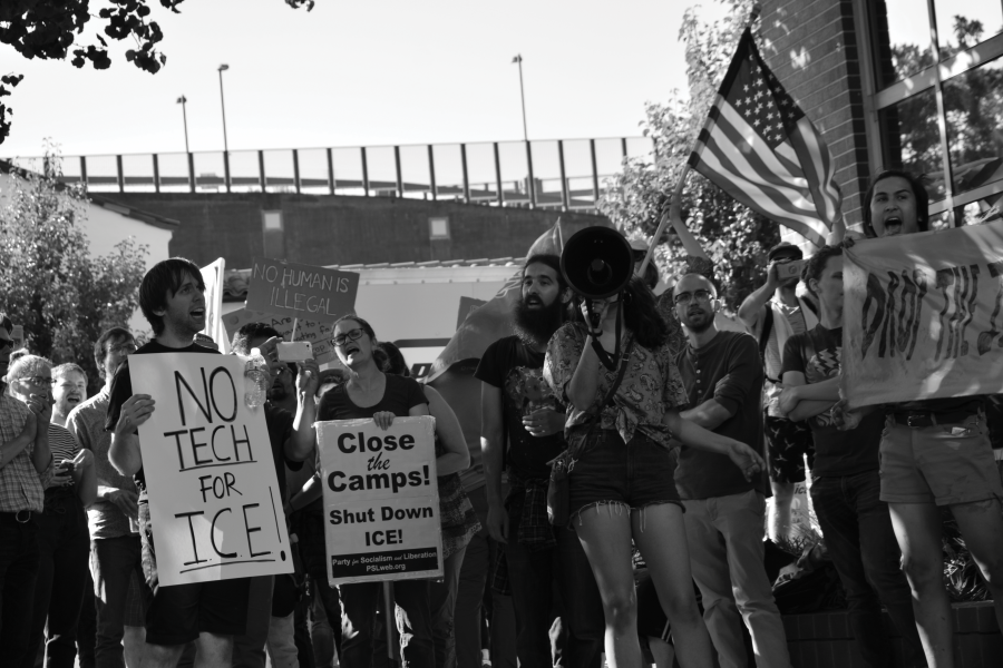 Palantir Protests: I.C.Es presence in Palo Alto