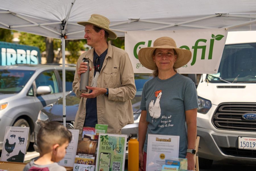 Isabelle Cnudde, founder of Clorofil, a nonprofit organization, uses games to educate people about animal care and promote a plant-based lifestyle. Cnudde, said she switched to plant-based eating after learning about where animal meat was coming from. “Nobody looked at where the food [was] coming from,” Cnudde said. “And so eventually I started hearing about that and learning. When you discover what's going on, then you want to tell others and share that.”