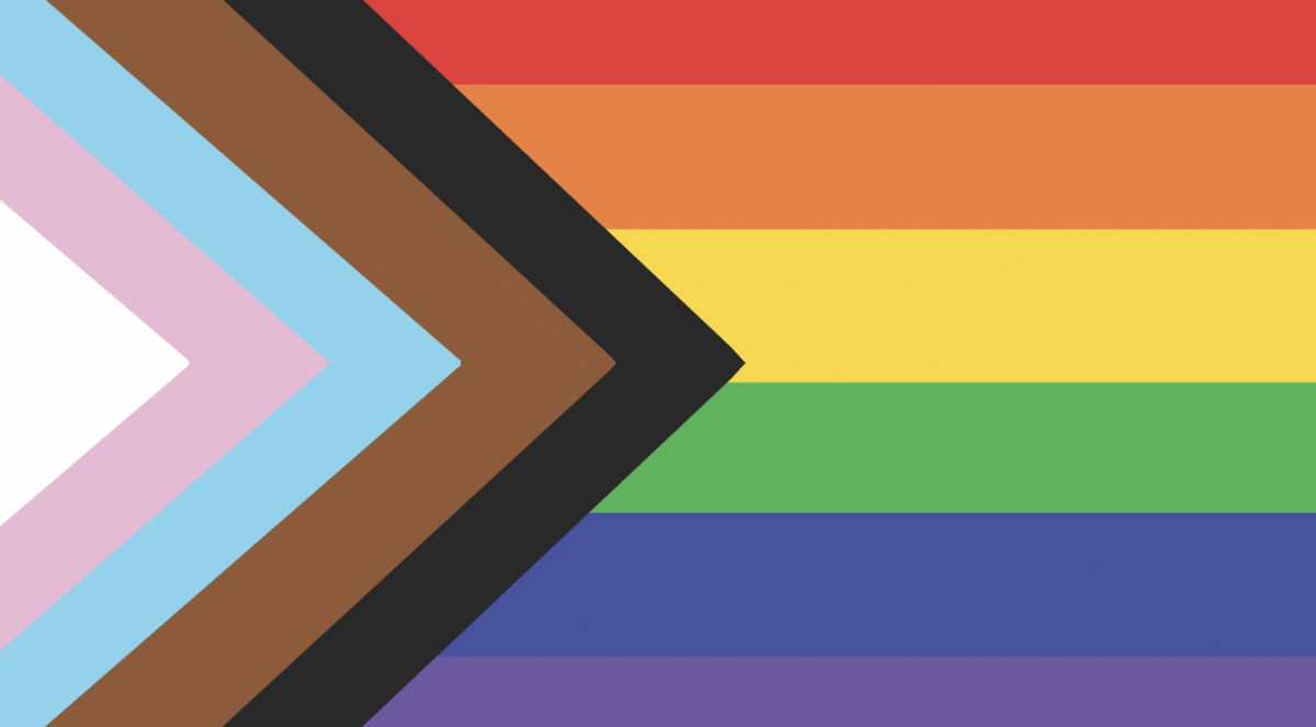 Art of an inclusive pride flag