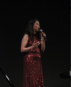 Chiu visits Palo Alto High School on April 25, 2024 to talk about her experience with Weinstein, her involvement in the MeToo movement, and advice to younger students.